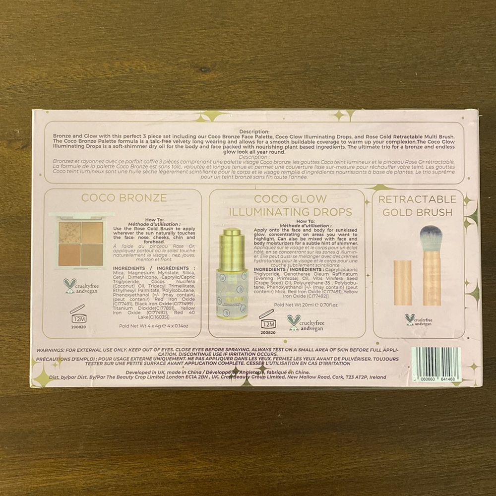 Sealed The Beauty Crop Coco Goddess 3 piece set - Picture 2 of 2